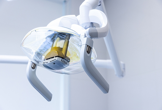 dental chair and equipment