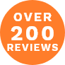 over 200 reviews on google
