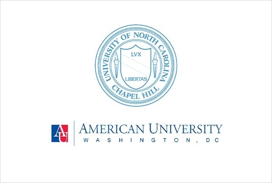 American University logo