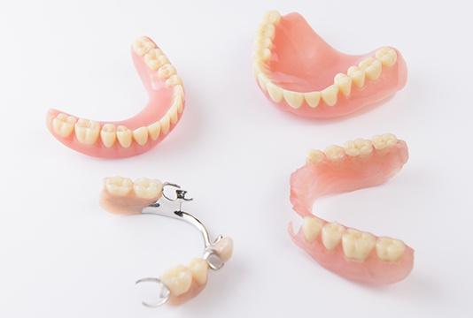 Partial and full dentures