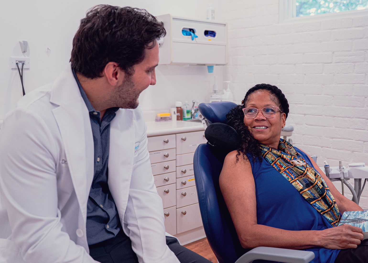 Candidates for dental care include those with pain, damaged teeth, missing teeth, or a desire to improve oral health and confidence